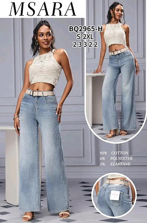 Джинсы Jeans Club BQ2965H l.blue - делук