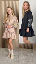 Платье Baykush B392 beige - делук