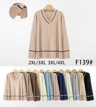 Свитер Anne-Kiss Me F139 mix - делук