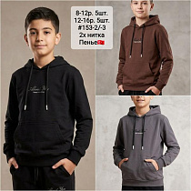 Худи Amz 153-3 black - делук