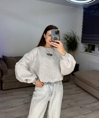 Свитер S.Style 298 l.grey - делук