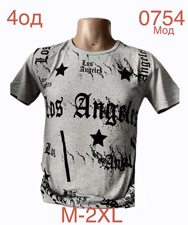 Футболка Надийка ND1154-0754 grey - делук