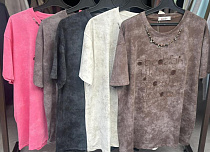 Футболка Aidin-Шик Шок 8886-0 beige - делук