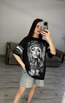 Футболка S.Style 71-1 black - делук