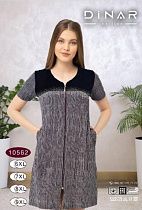 Халат Romeo Life 10562 black - делук