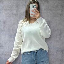 Свитер Elena&Vika 25515 white - делук