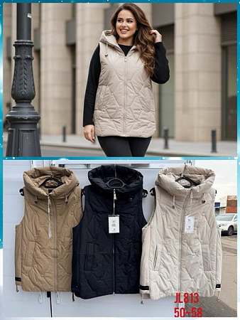 Жилетка Nefertiti 813 black - делук