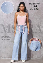 Джинсы Jeans Club MQ217-4B l.blue - делук