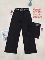Джинсы Vanver D81901 black - делук