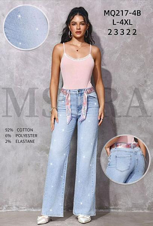Джинсы Jeans Club MQ217-4B l.blue - делук