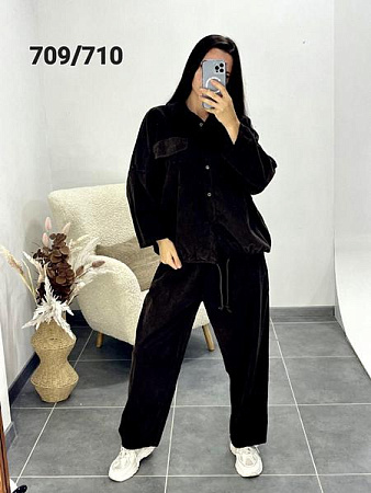 Костюм Fsn 709-710 black - делук