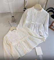 Блузка Meloria 29185 white - делук