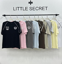 Футболка Little Secret 500443 l.blue - делук
