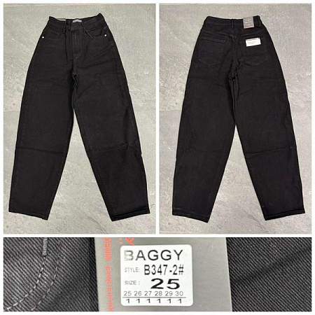 Джинсы Lili B347-2 black - делук