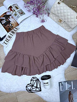 Юбка Arina 2447 brown - делук