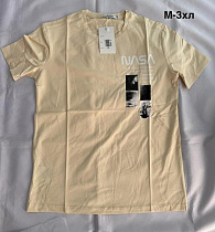 Футболка Minh MH989 beige - делук