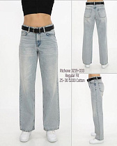 Джинсы Maxim Jeans 3219-033 l.blue - делук