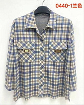 Рубашка Lida 0440-1 blue - делук