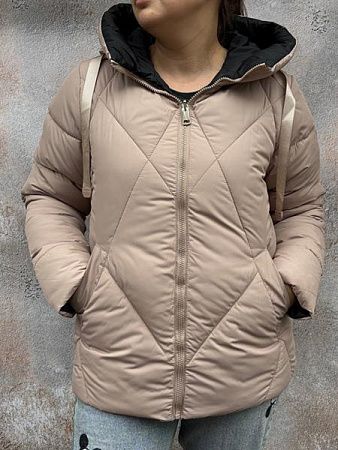 Куртка Kosta 283 beige-black - делук