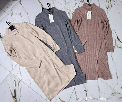 Платье Bright Harmony B805 beige - делук