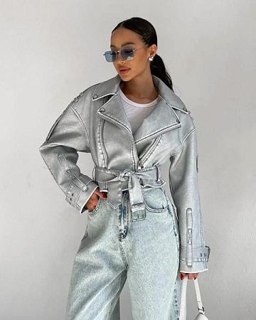 Куртка Legend Group 2488 grey - делук