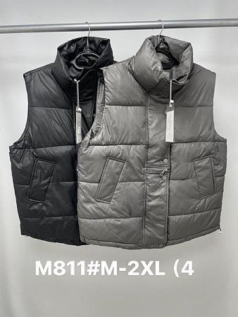 Жилетка Jacket M811 grey - делук