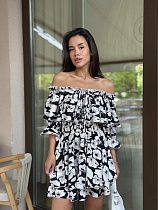 Платье Arina 3113 white Платье Arina 3113 white - делук