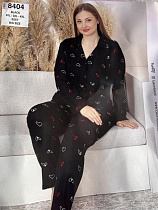 Пижама Disneyopt 8404 black - делук