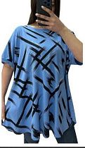 Футболка Elena&Vika 25008 l.blue - делук