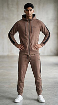 Костюм Спорт Shon S3826 brown - делук