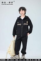 Костюм Спорт Delfinka 99037 black - делук