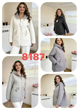 Куртка Liopt 8187-1 black - делук