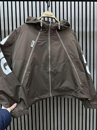 Ветровка Nefertiti NF91 brown - делук