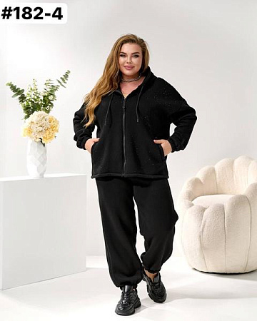 Костюм Спорт Bat 182-4 black - делук