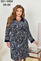 Халат Romeo Life RL901-W6 grey - делук