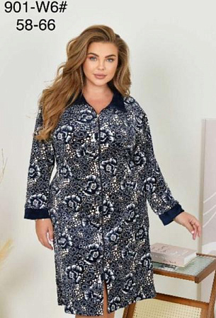 Халат Romeo Life RL901-W6 grey - делук