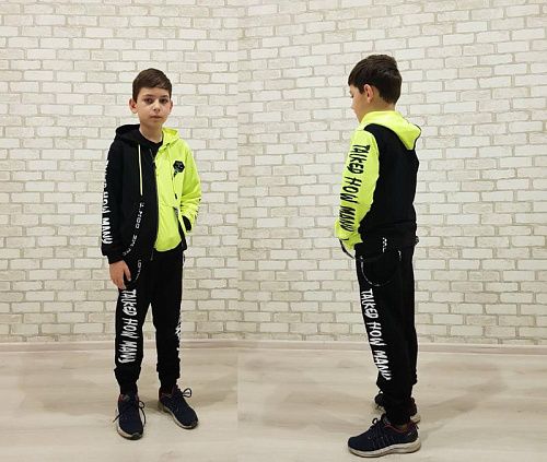 Костюм Leyz 9507 light green - делук