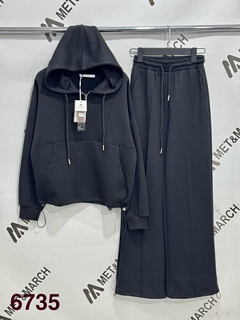 Костюм Спорт Met&March 6735 black - делук