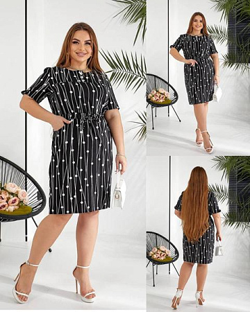 Платье Dgmd 918 black - делук