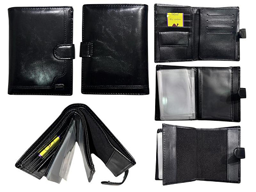 Кошелек Trendshop 67-N302B-1 black - делук