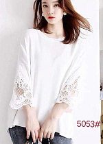 Блузка Comod 5053 white - делук