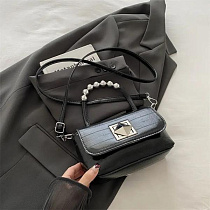 Сумка Fashion Bag 5438-3 black - делук