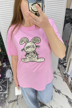 Футболка Karon 98357 pink - делук