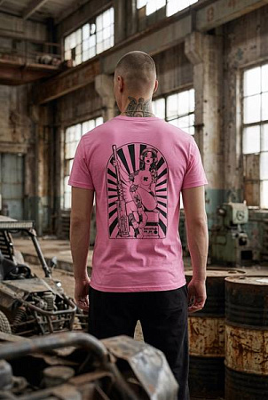 Футболка Madoka 1429 pink - делук
