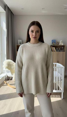 Свитер Julia JL718 beige - делук