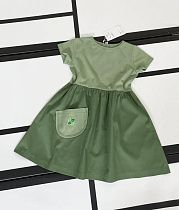 Платье Kosmy K89 khaki - делук