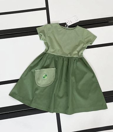 Платье Kosmy K89 khaki - делук
