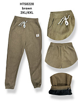 Штаны 8228 brown - делук