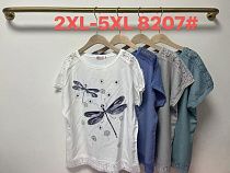 Футболка Believe 8207 white - делук