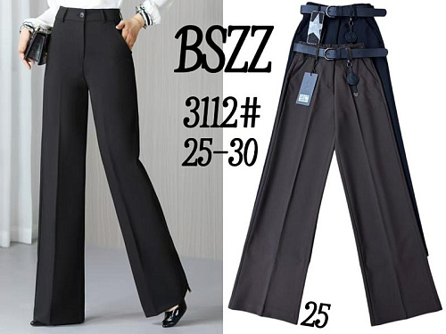 Брюки Immei 3112 black - делук